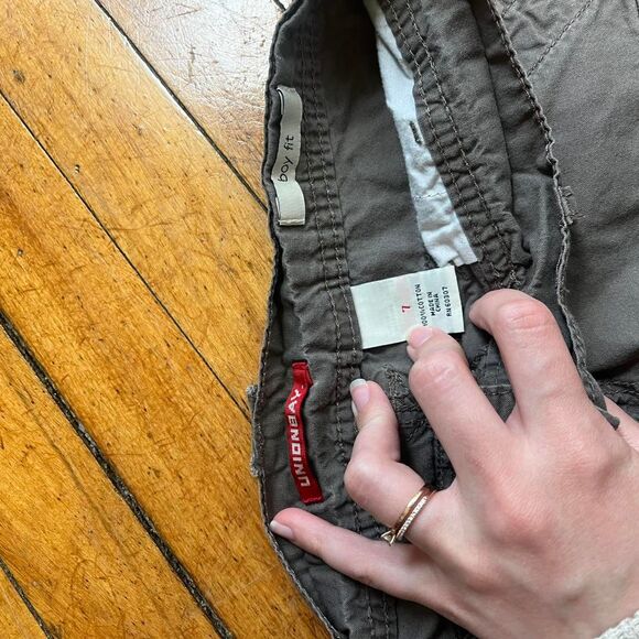 Union Bay Shorts Cargo Women's 7 Gray - Picture 3 of 7